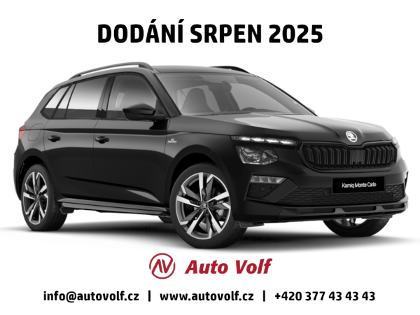 Škoda Kamiq Monte Carlo 1,5TSI 110kW