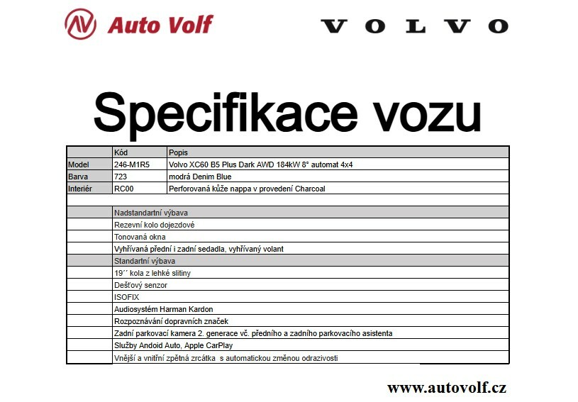 Volvo XC60 PLUS DARK