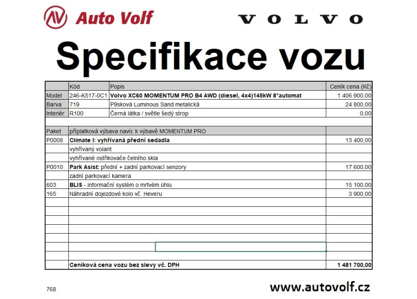 Volvo XC60 MOMENTUM PRO