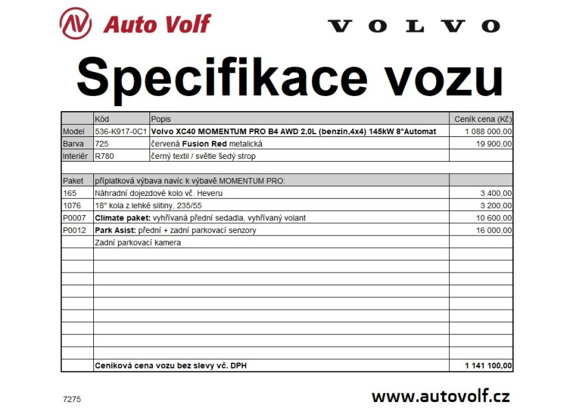 Volvo XC40 MOMENTUM PRO