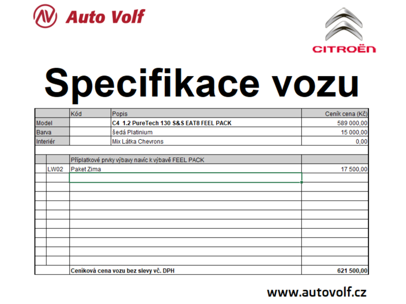 Citroën C4 Feel PACK