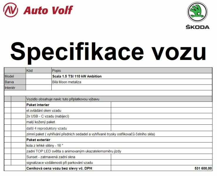Škoda Scala Ambition