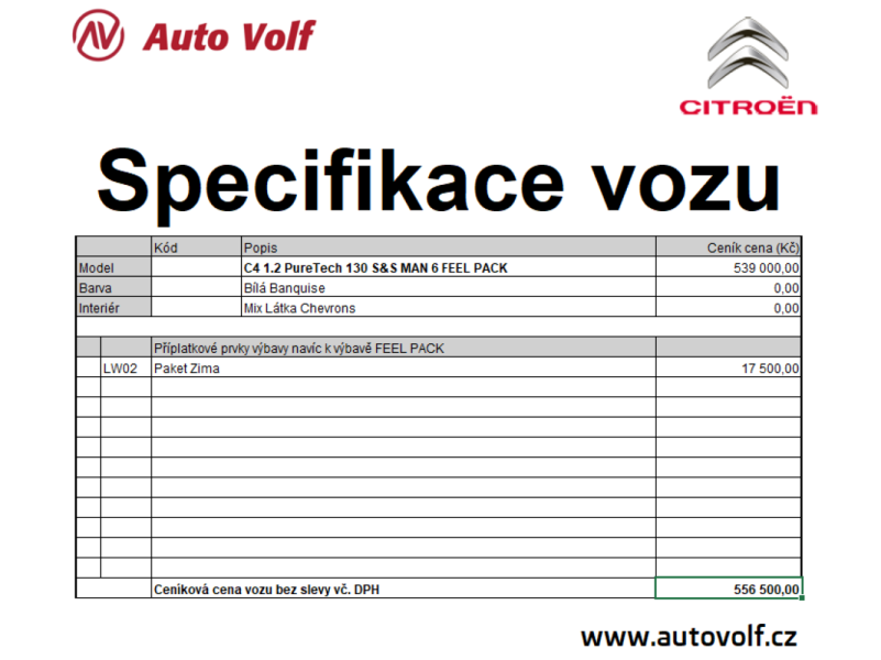 Citroën C4 Feel PACK