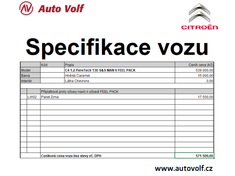 Citroën C4 Feel PACK