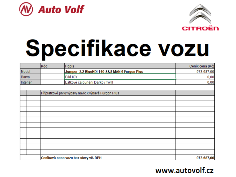 Citroën Jumper 33 L2H2 FG+