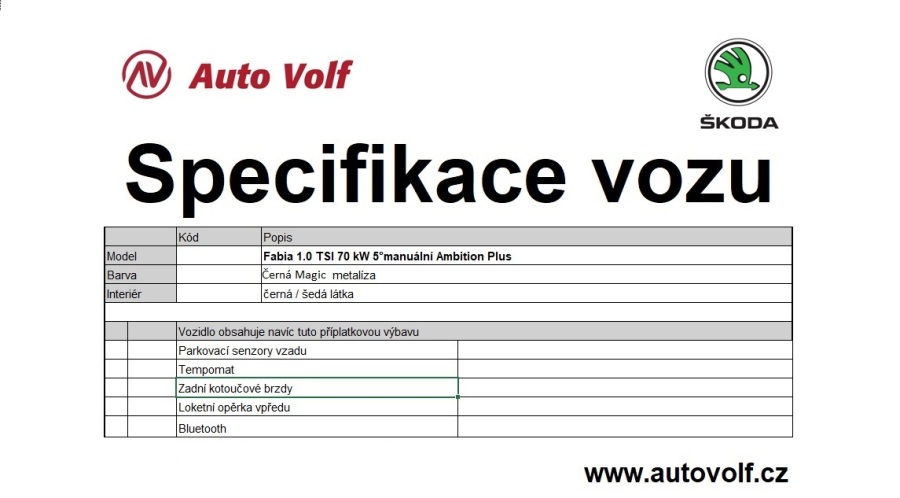 Škoda Fabia Ambition Plus