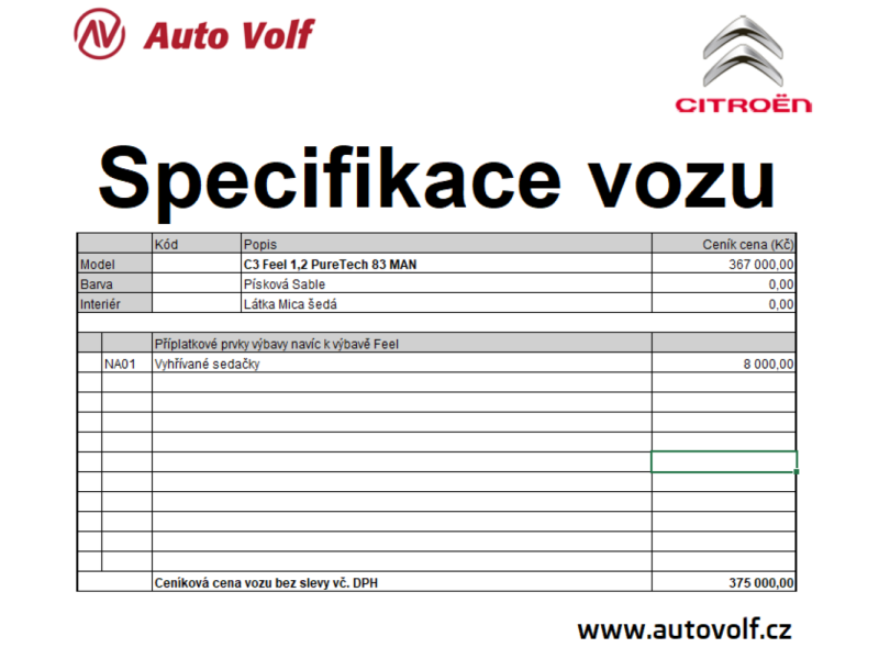 Citroën C3 Feel