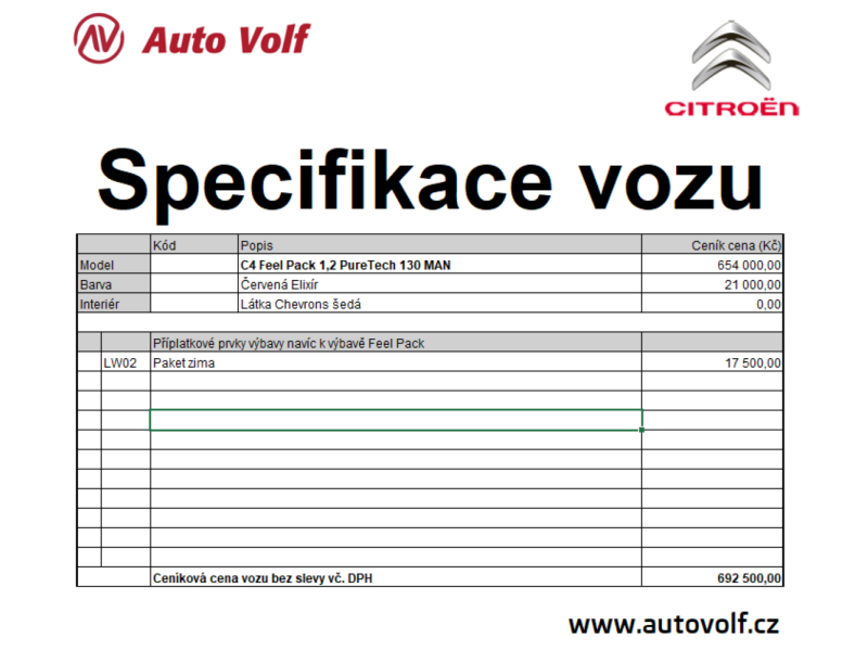 Citroën C4 Feel PACK