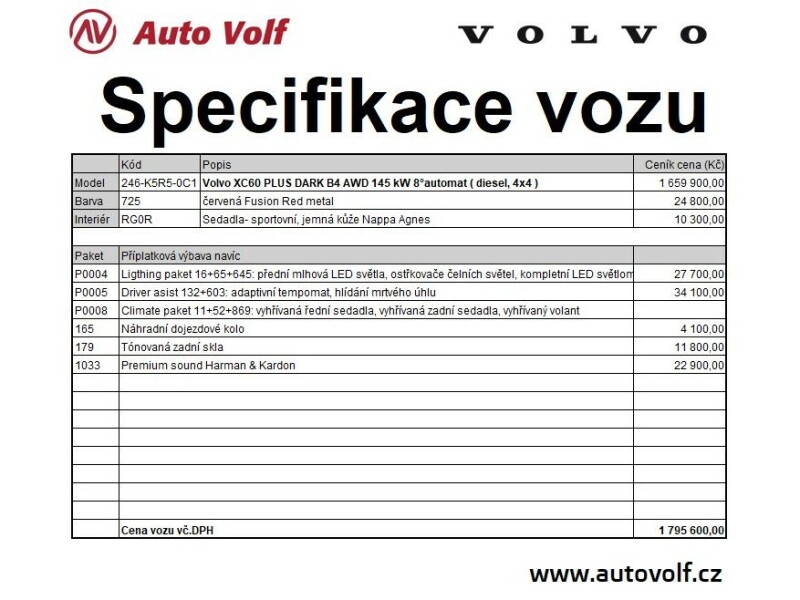 Volvo XC60 PLUS DARK