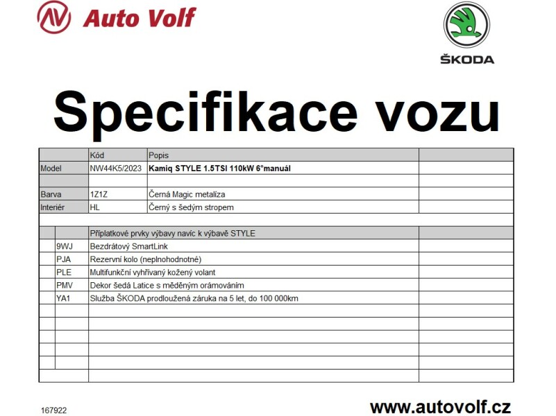 Škoda Kamiq Style