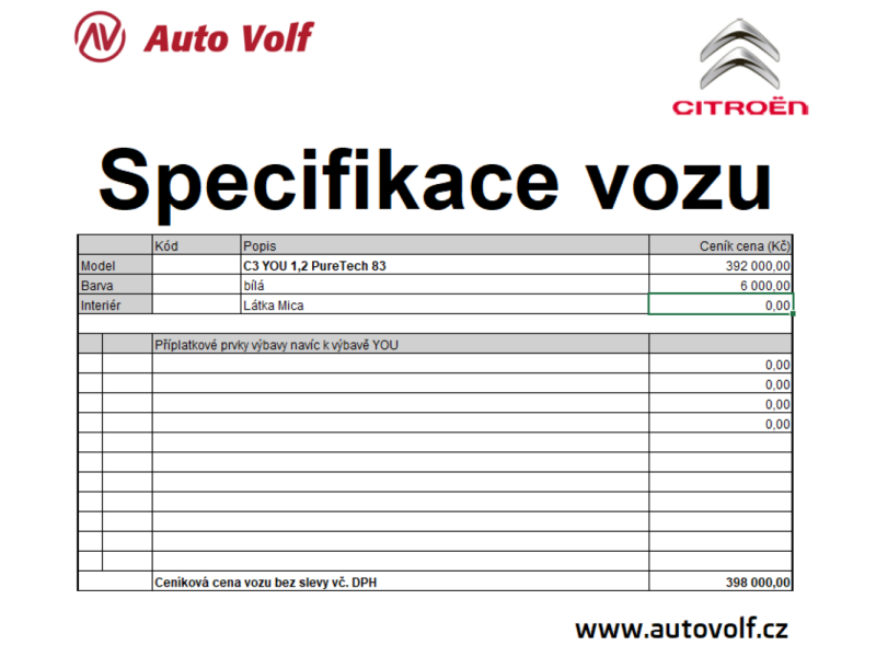 Citroën C3 YOU