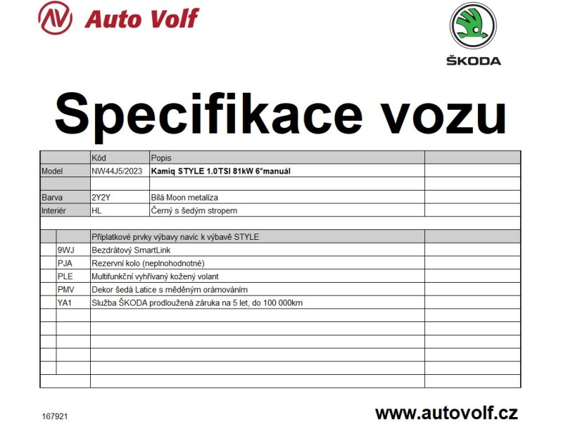 Škoda Kamiq Style