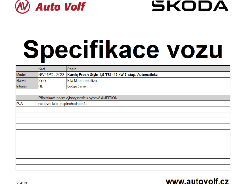 Škoda Kamiq Style