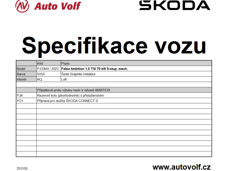 Škoda Fabia Ambition
