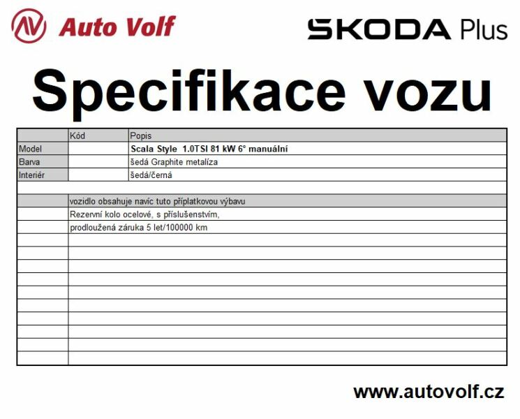 Škoda Scala Style