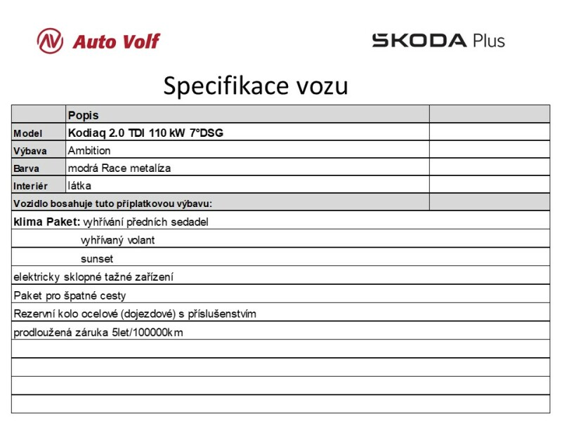 Škoda Kodiaq Ambition