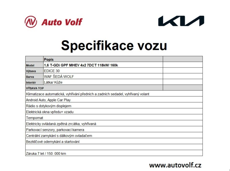 Kia Sportage Edice 30