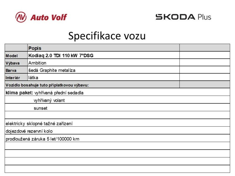 Škoda Kodiaq Ambition