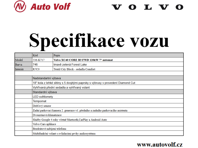 Volvo XC40 CORE