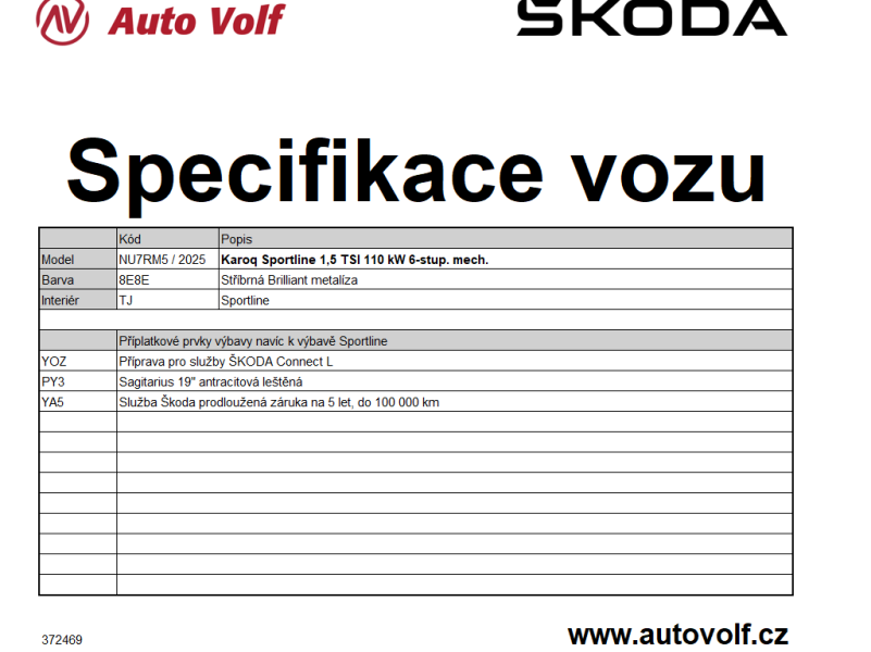 Škoda Karoq Sportline