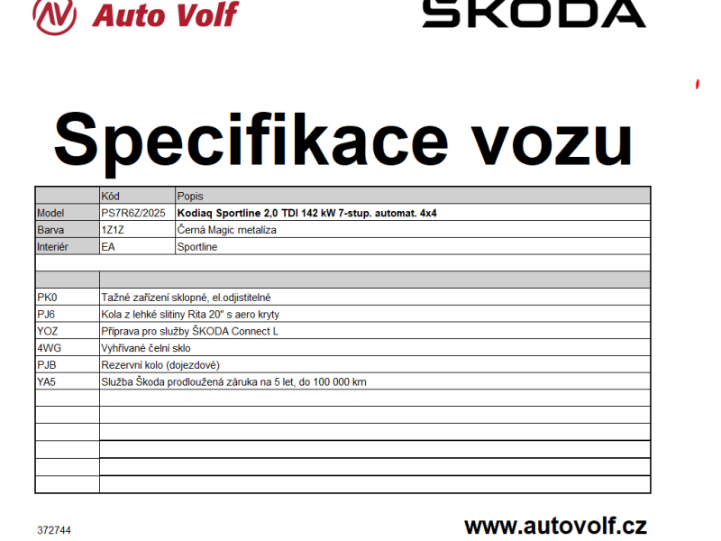Škoda Kodiaq Sportline