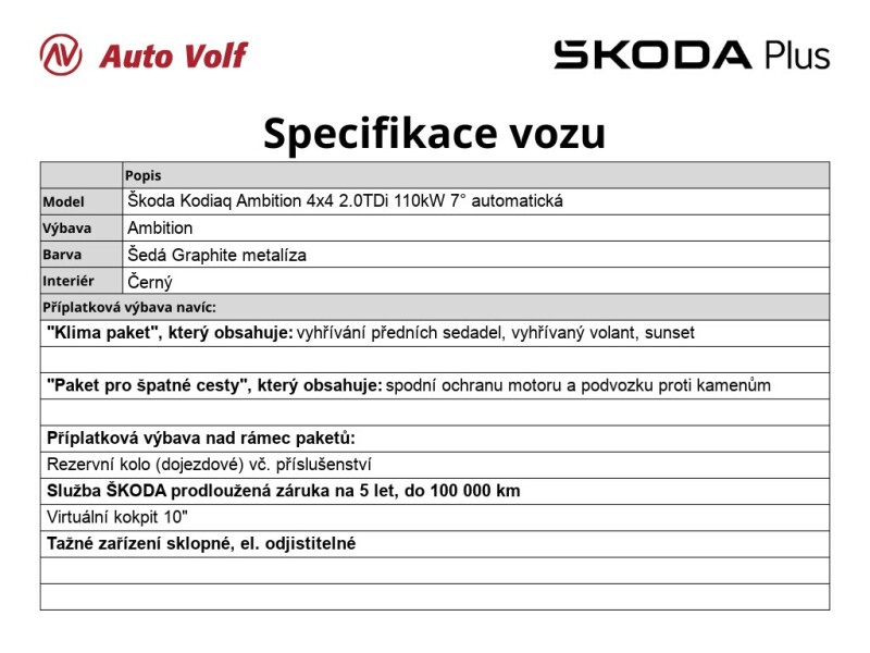 Škoda Kodiaq Ambition