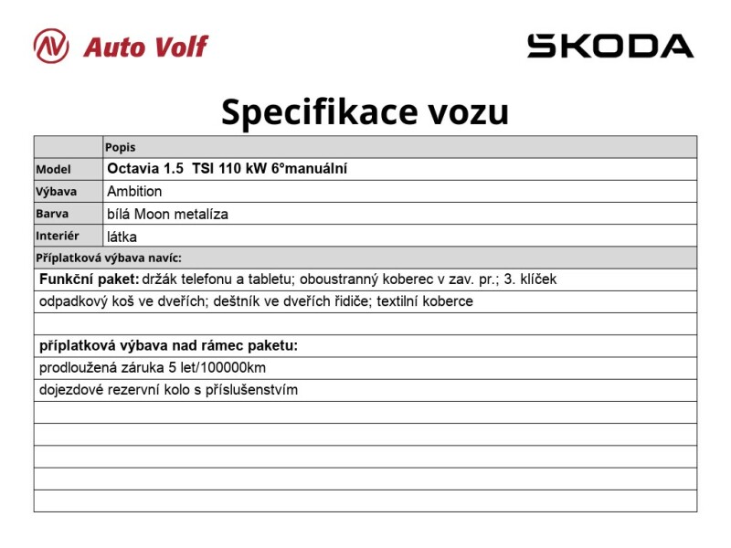 Škoda Octavia Ambition