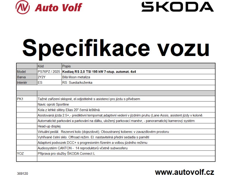 Škoda Kodiaq RS