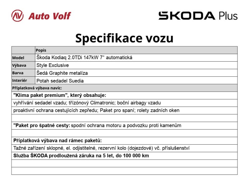 Škoda Kodiaq Style Exclusive