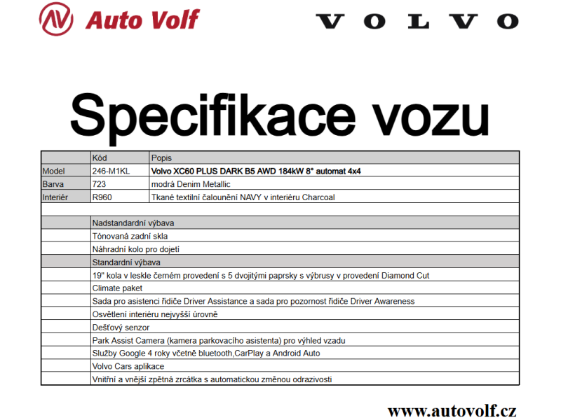 Volvo XC60 Plus Dark