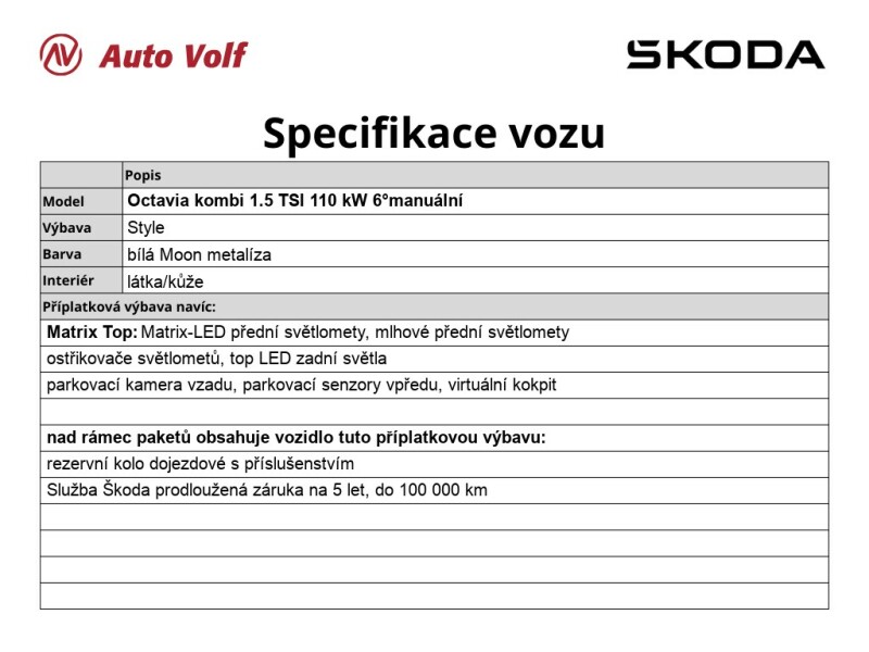 Škoda Octavia Style