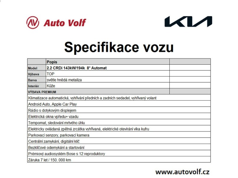 Kia Sorento TOP